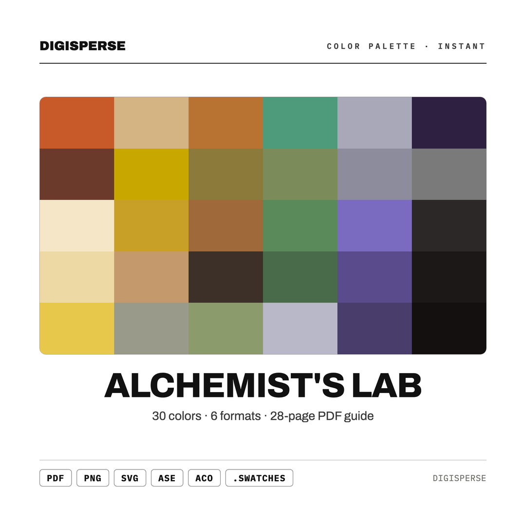 Alchemist'S Lab — every swatch at a glance (classic hero)
