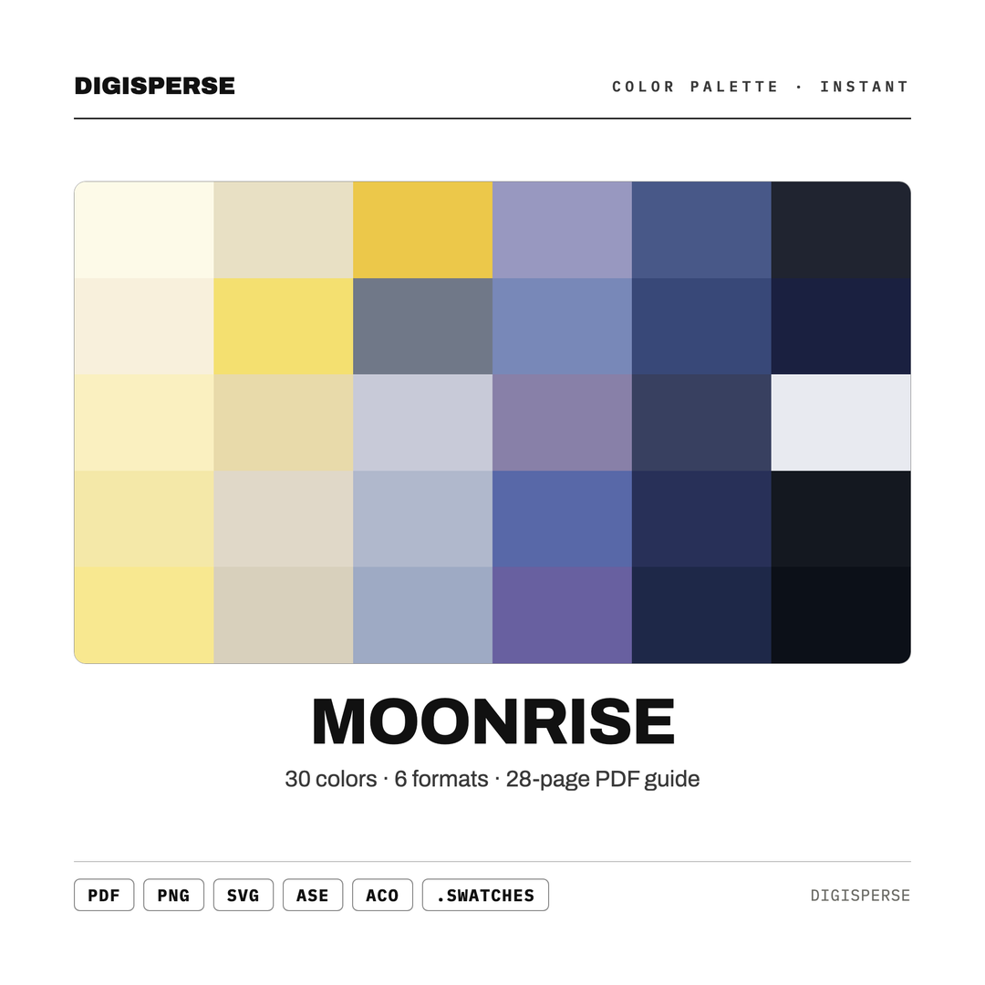 Moonrise color palette — preview image 2 of 21