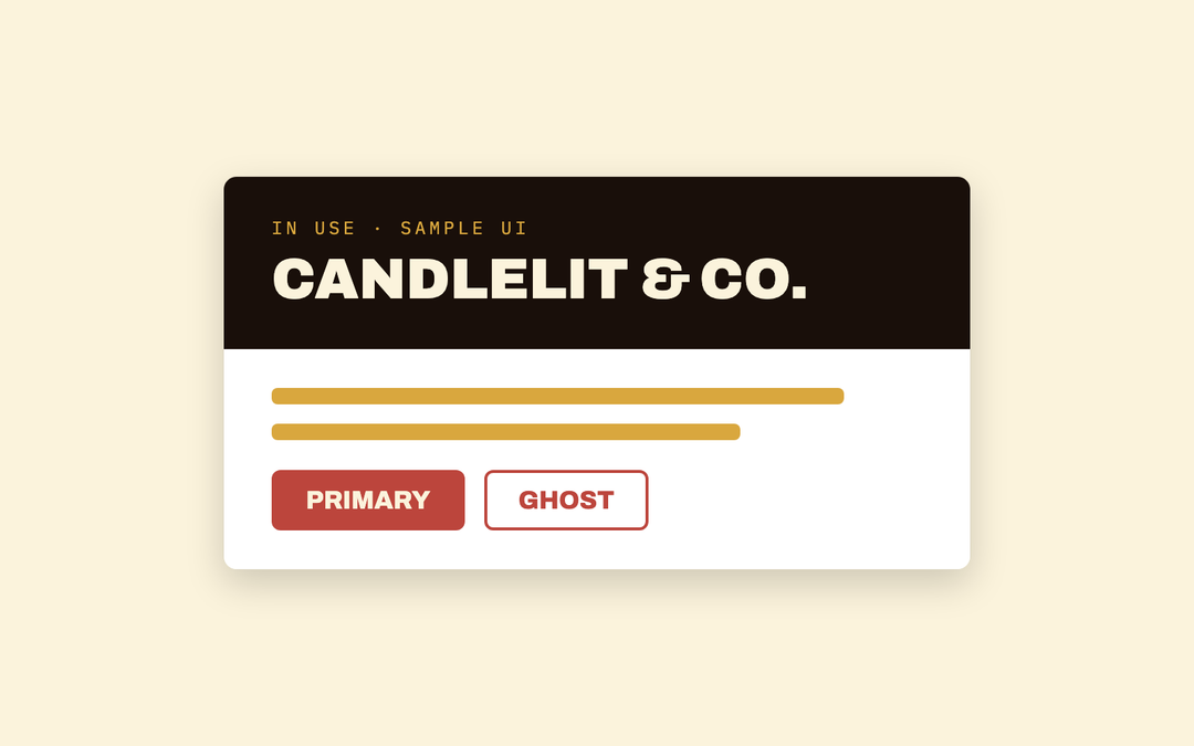 Candlelit Christmas Eve color palette — preview image 3 of 23