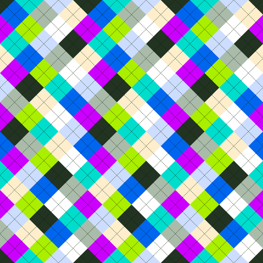 Seamless pattern tile — acid wash digital argyle