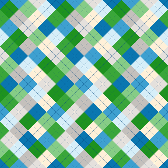 Seamless pattern tile — after the rain argyle