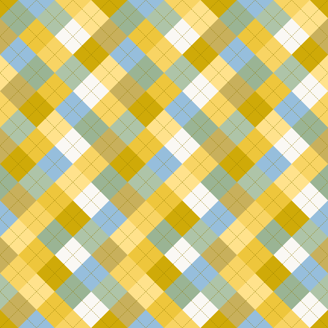 Seamless pattern tile — afternoon haze argyle