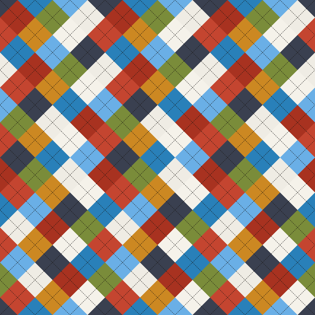 Seamless pattern tile — ancient greece argyle