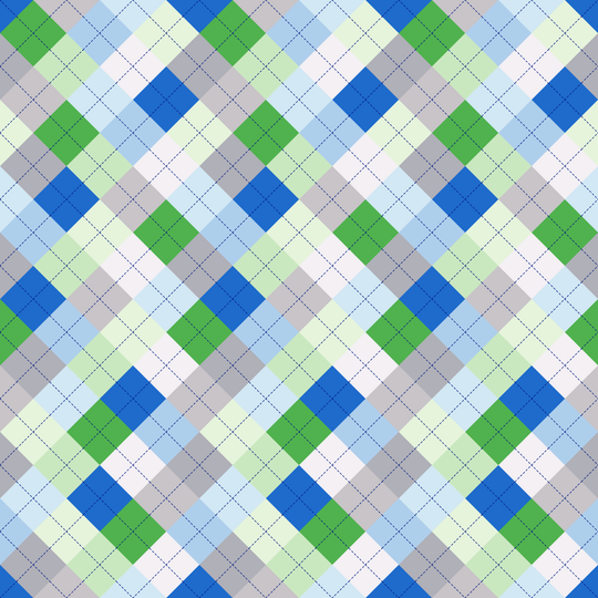 Seamless pattern tile — april showers argyle
