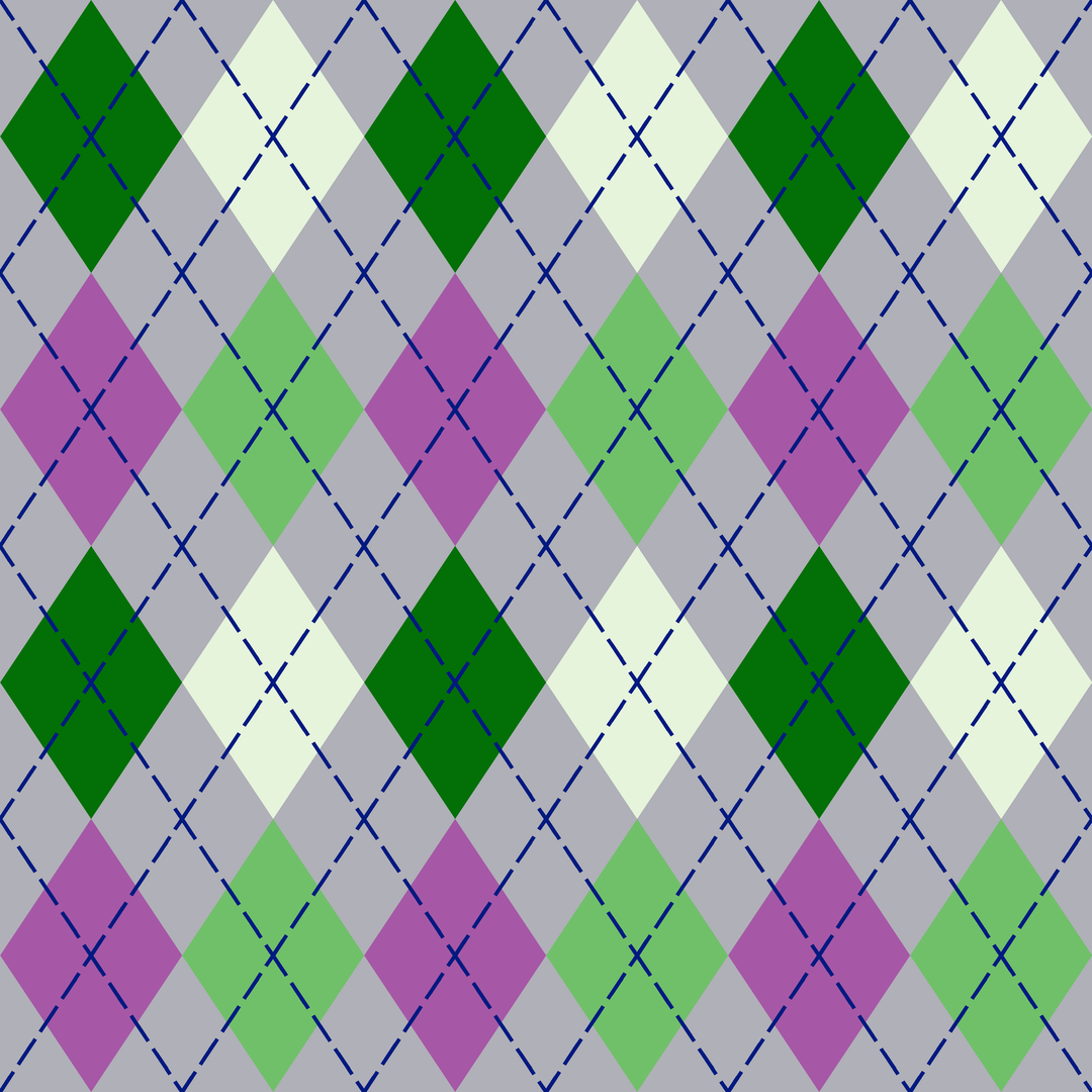 Seamless pattern tile — april showers classic argyle