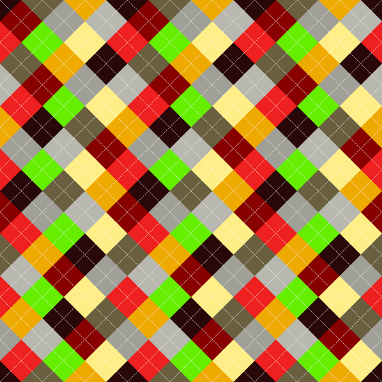 Seamless pattern tile — b movie horror argyle
