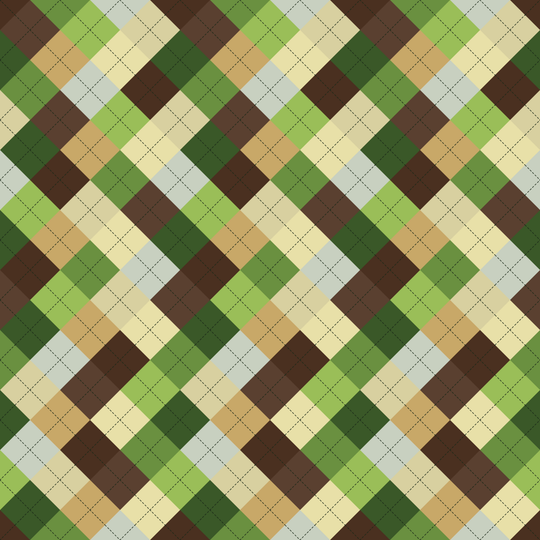 Seamless pattern tile — bamboo grove argyle