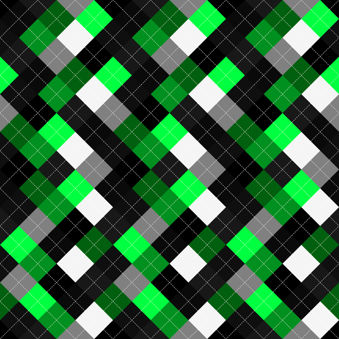 Seamless pattern tile — binary code argyle