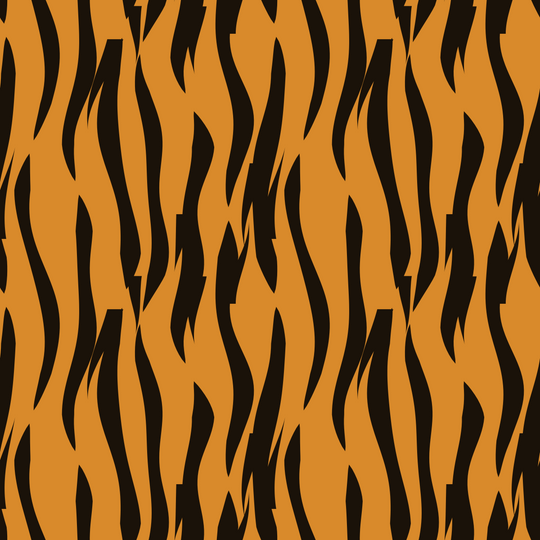 Seamless pattern tile — black amber tiger stripe
