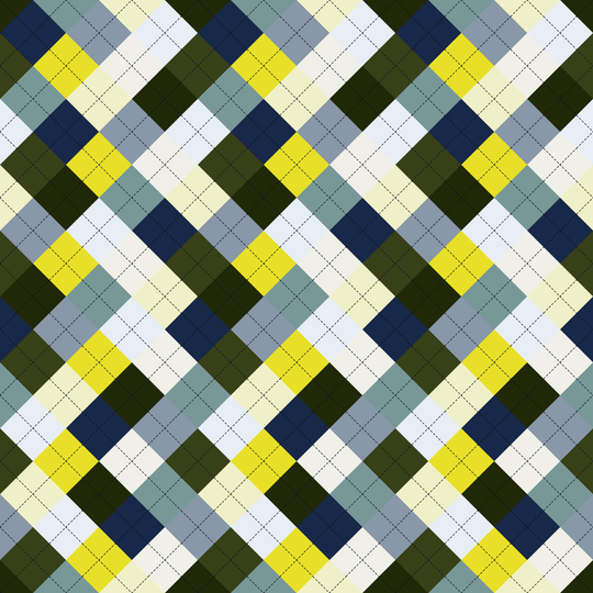 Seamless pattern tile — calm before the storm argyle