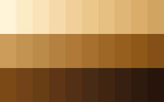 Ochre Field color palette — main preview