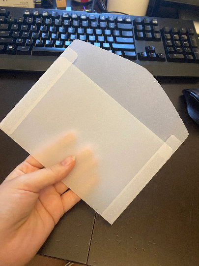 5x7 Envelope Template SVG, PDF, & PNG Files (Digital Download)