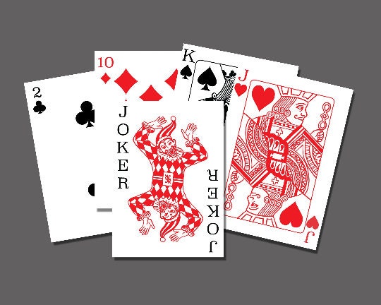 Card Overlay Graphics (PNG) | Make Your Own Playing Deck (White and Transparent Backgrounds)