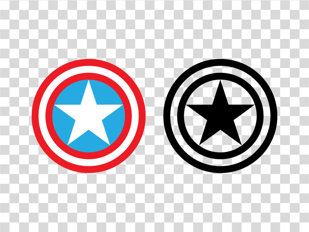Patriotic Star Graphic | Includes 9 File Formats | For Design, Print, Die Cut, Sublimation, CNC