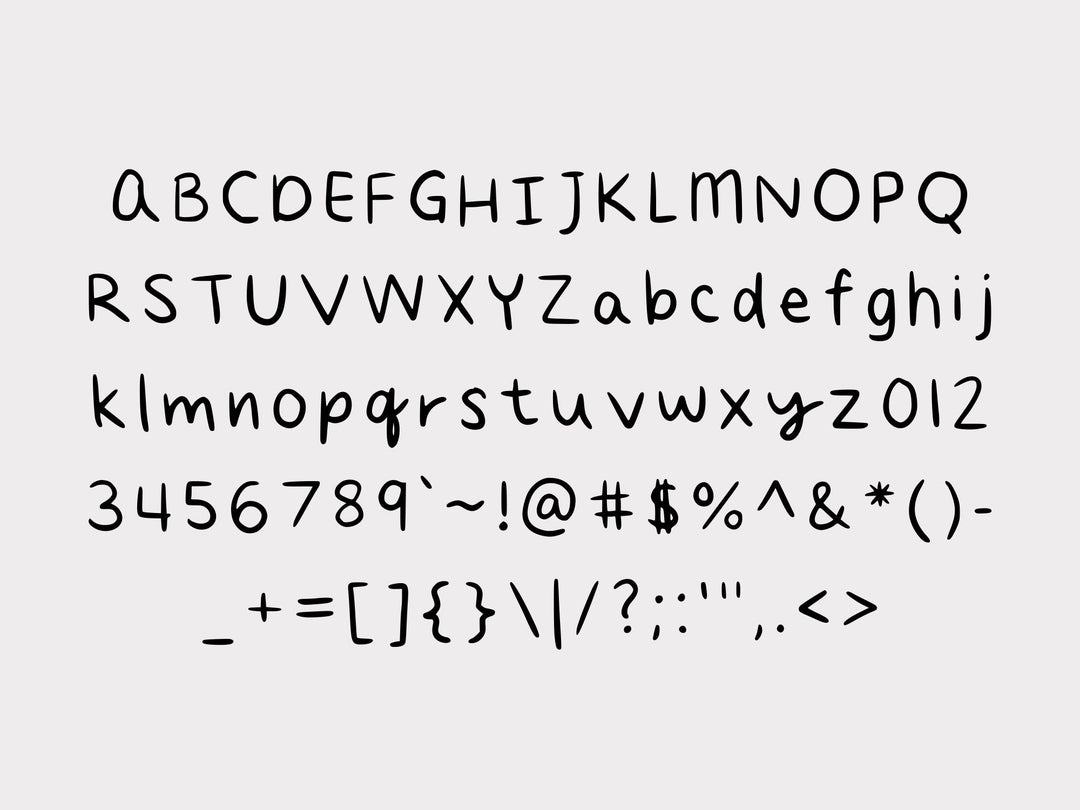 Brush Pen Font OTF TTF | Studio Artist Handwriting | GoodNotes Procreate | Cricut Silhouette Download