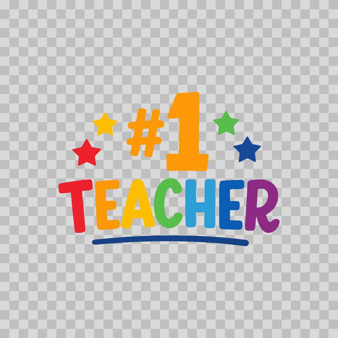 Teacher SVG Bundle | 9 Colorful Teacher Sayings 12 Formats | Cricut Silhouette Digital Download