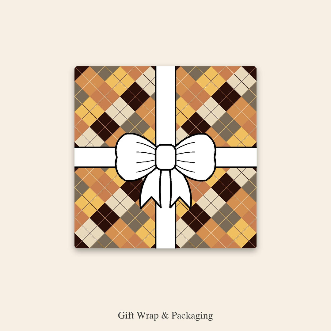 Aged Whiskey Argyle Digital Paper for Rustic Fall Crafts, Seamless Amber Brown Diamond Check for Fabric and Masculine Decor