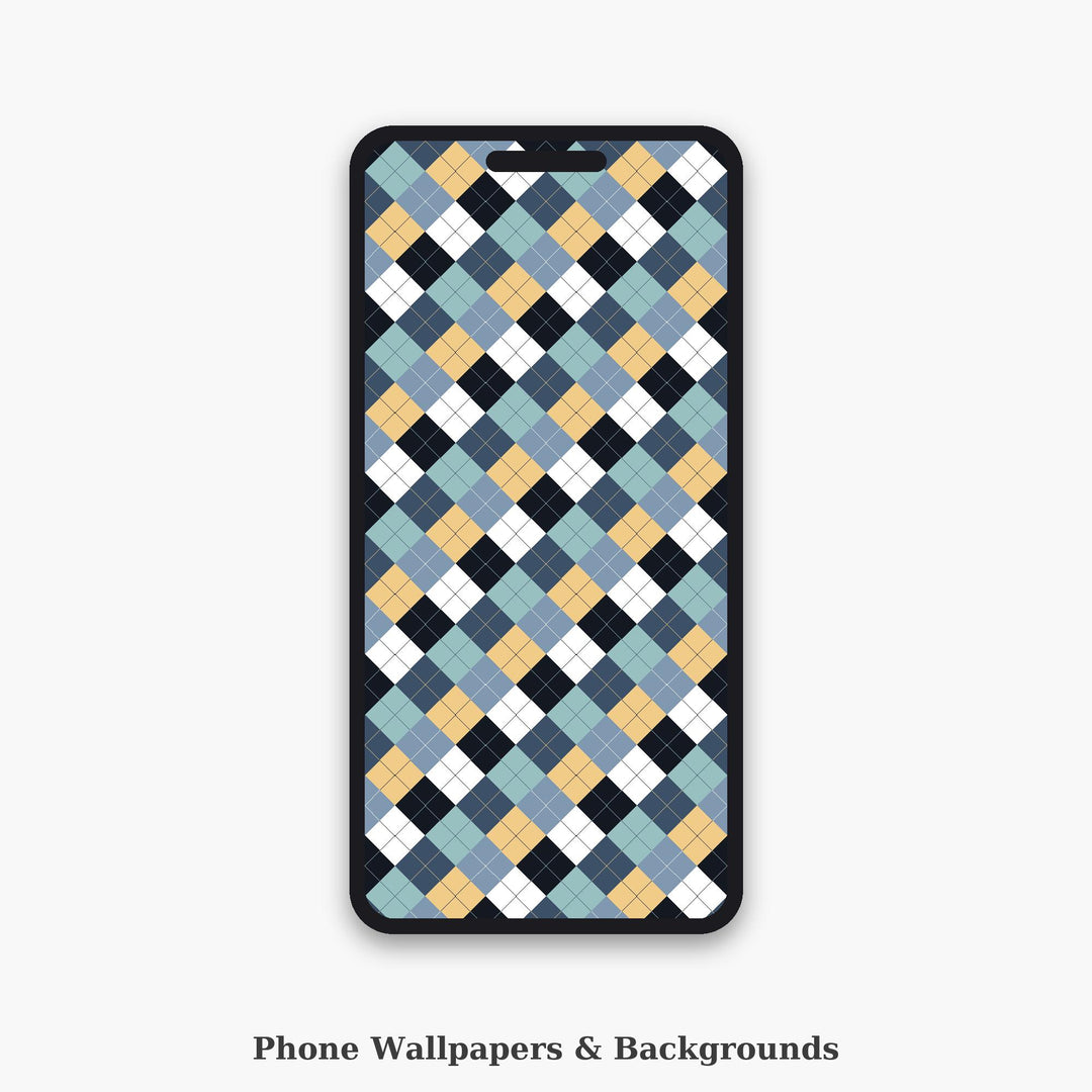 Baltic Argyle Seamless Pattern | Multi-Color Baltic Sea Argyle | .png .jpg .svg .pdf .pat | Digital Paper | Fabric & Surface Design
