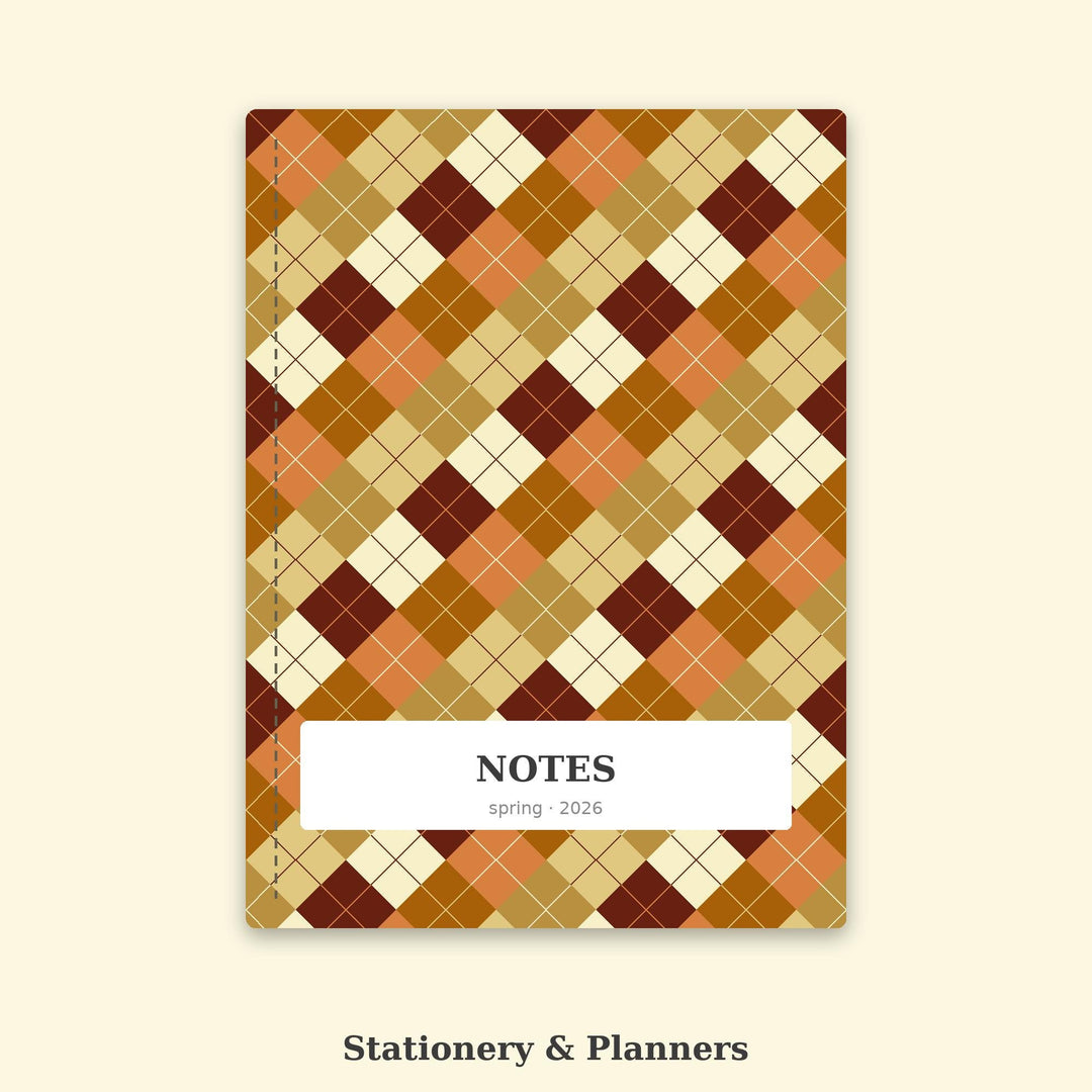 Caramelized Onion Argyle Seamless Pattern | Multi-Color Knitwear Digital Paper (Digital Download)