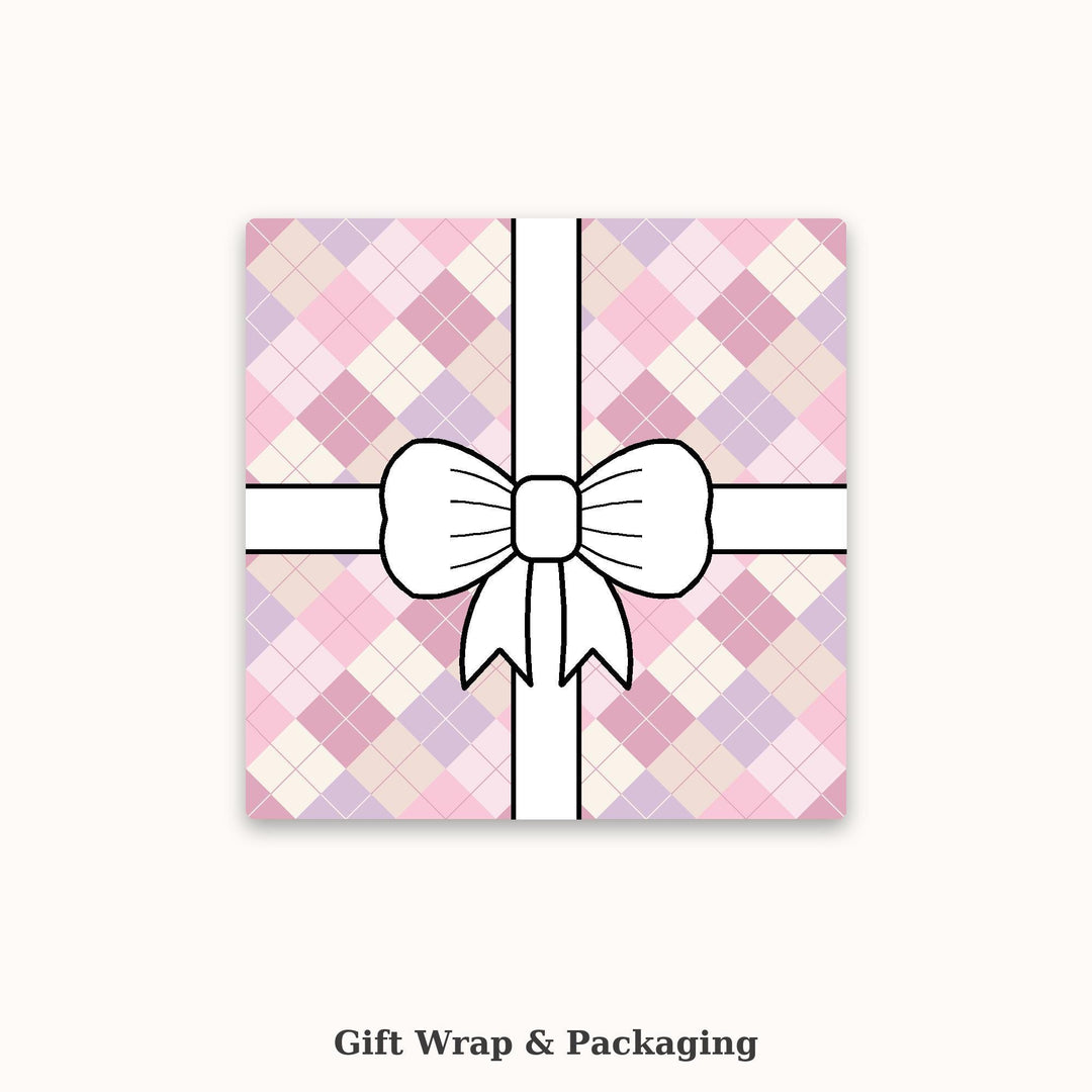 Coquette Bow Pink Argyle Seamless Pattern | Digital Paper (png, jpg, svg, pdf, pat)