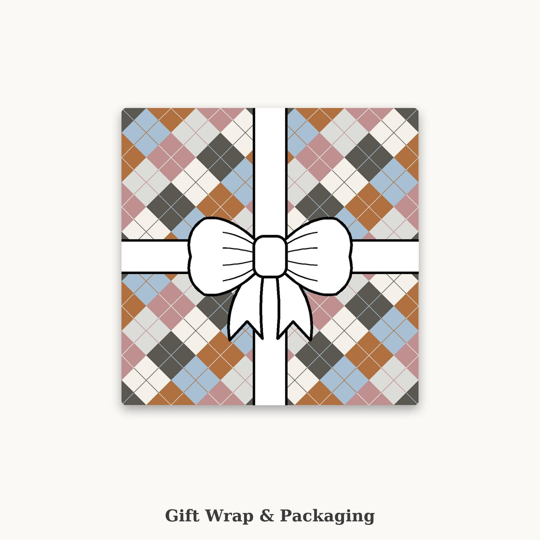 Danish Modern Argyle Seamless Pattern | Multi-Color Fabric Design (Digital Download)