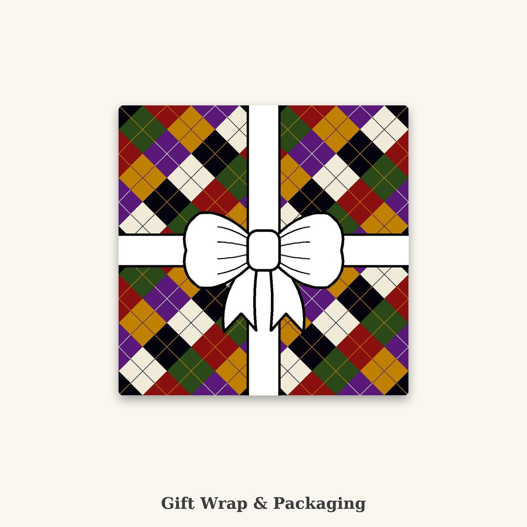 Dark Fantasy Argyle Seamless Pattern | Multi-Color Fabric Design (Digital Download)
