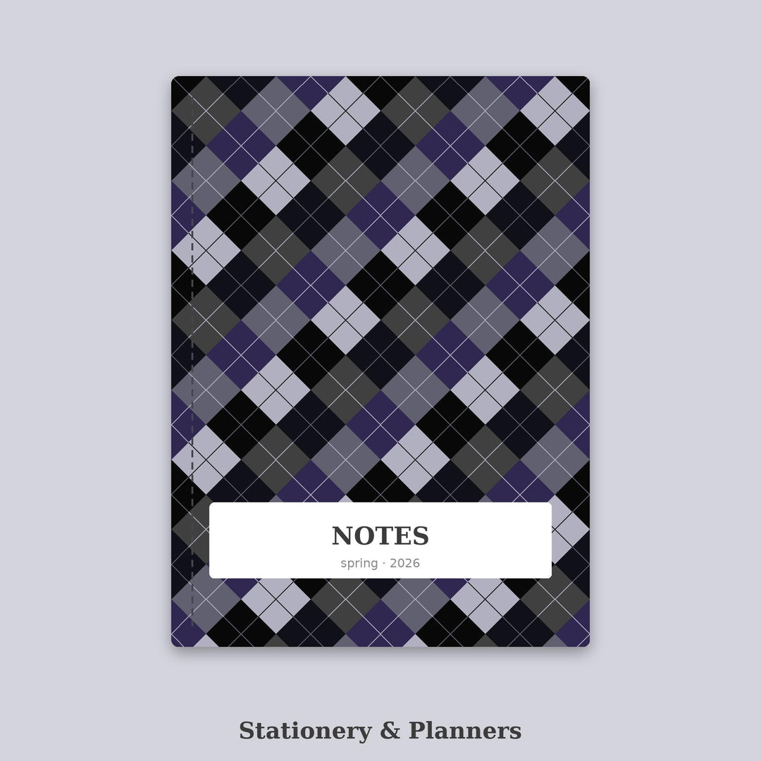 Dark Argyle Seamless Pattern | Multi-Color Dark Matter Argyle | .png .jpg .svg .pdf .pat | Digital Paper | Fabric & Surface Design