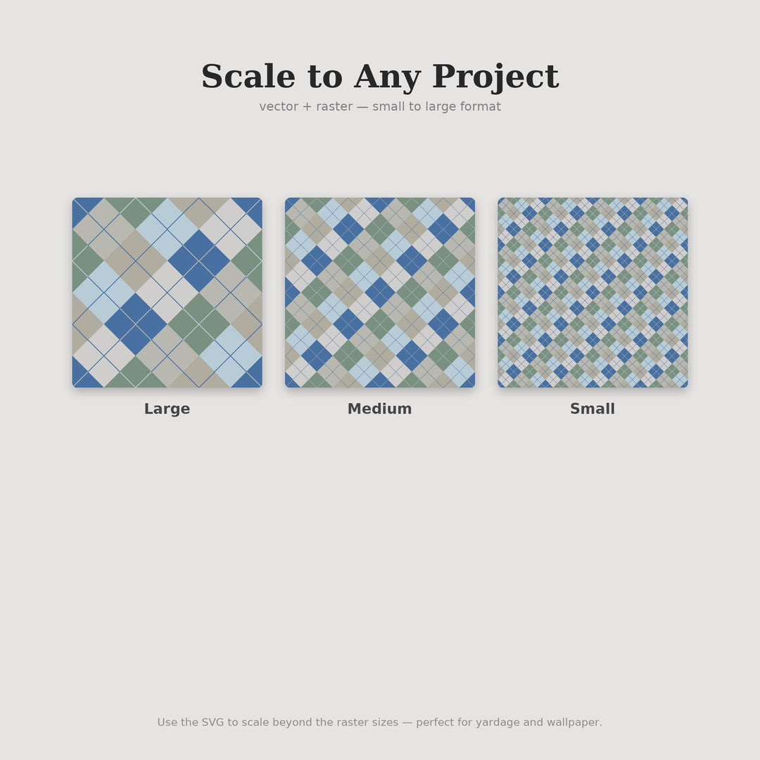 Dead Argyle Seamless Pattern | Multi-Color Dead Sea Salt Flat Argyle | .png .jpg .svg .pdf .pat | Digital Paper | Fabric & Surface Design