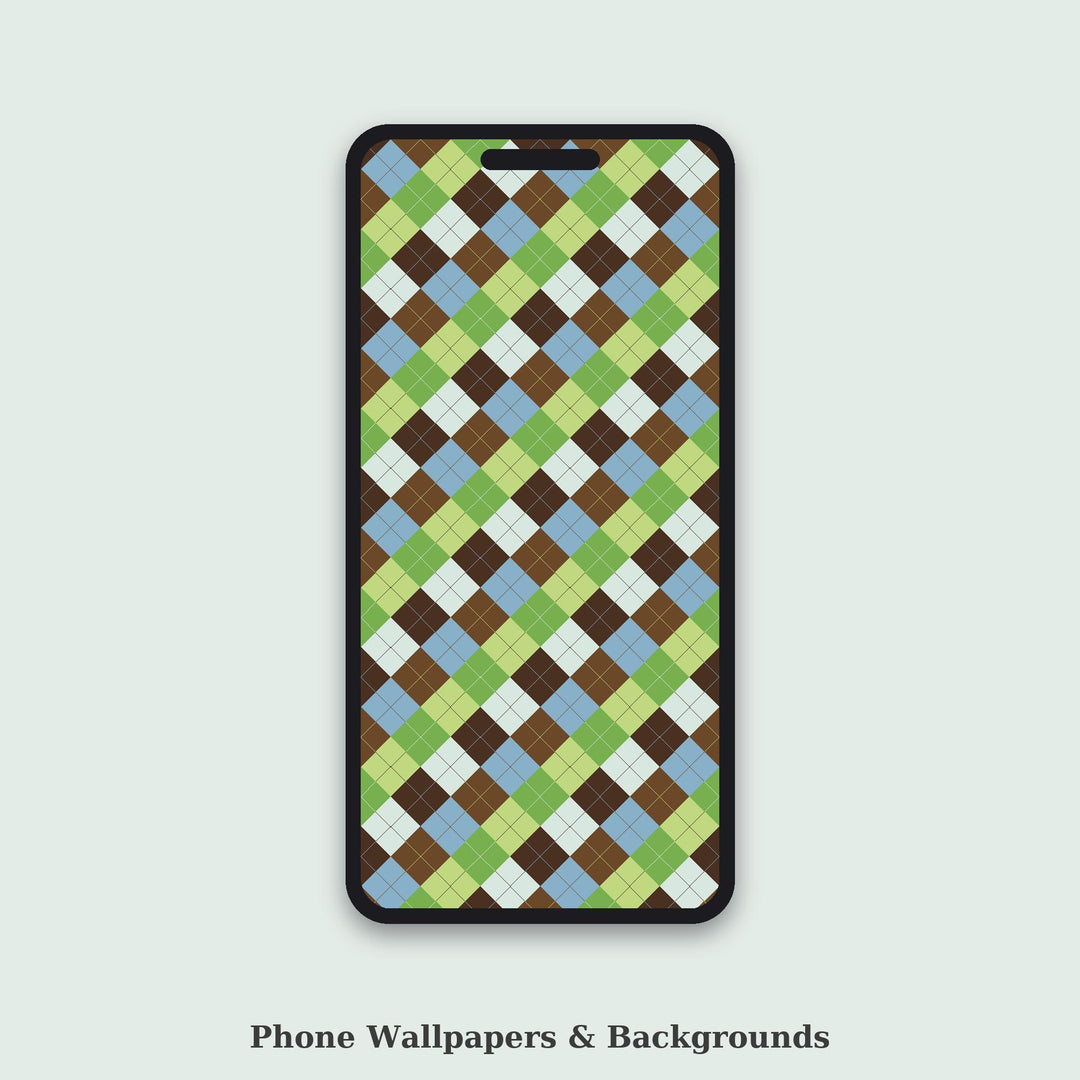 Early Argyle Seamless Pattern | Multi-Color Early Spring Thaw Argyle | .png .jpg .svg .pdf .pat | Digital Paper | Fabric & Surface Design