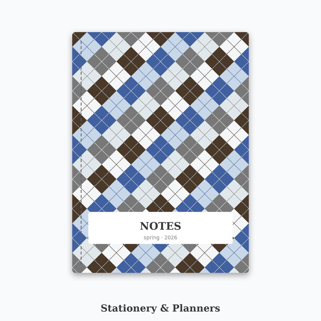 First Snow Argyle Seamless Pattern | Multi-Color Fabric Design (Digital Download)