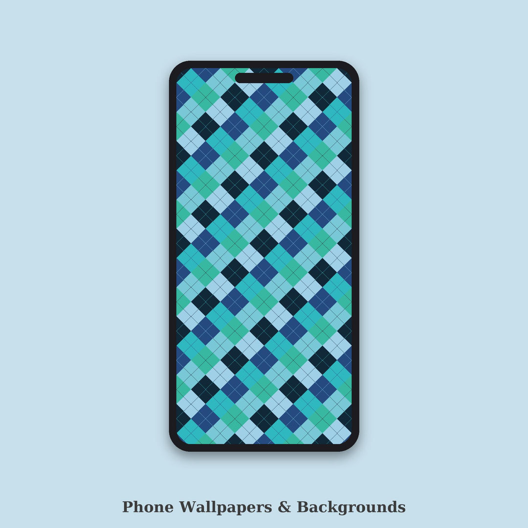 Glacier Argyle Seamless Pattern | Multi-Color Glacier Melt Argyle | .png .jpg .svg .pdf .pat | Digital Paper | Fabric & Surface Design