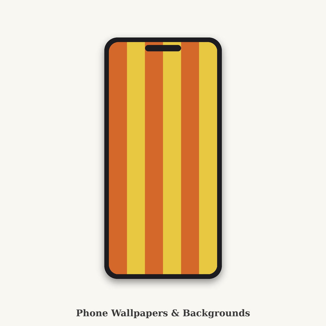 Sundial Awning Stripe Seamless Pattern | Terracotta Golden Yellow Digital Paper (svg, png, jpg, pdf, pat)