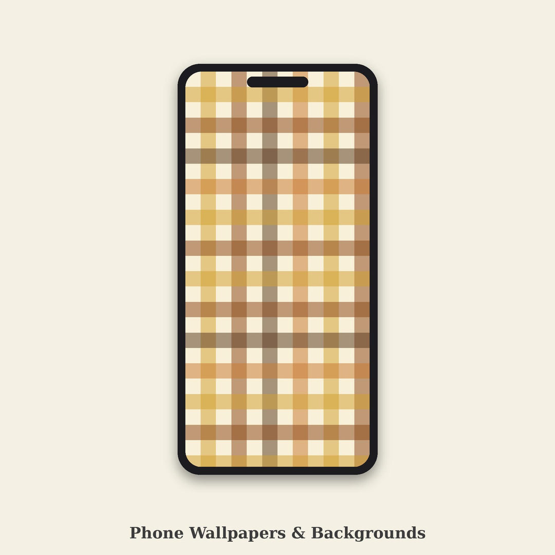 Scarecrow Tartan Seamless Pattern | Fall Autumn Digital Paper (png, jpg, svg, pdf, pat)