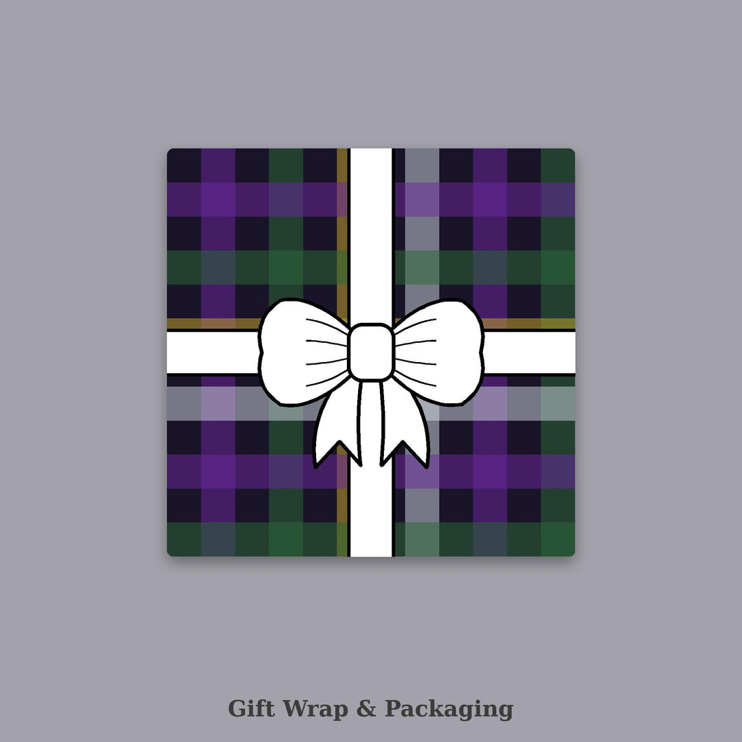 Midnight Coven Tartan Seamless Pattern | Halloween Witchy Fabric Design (Digital Download)