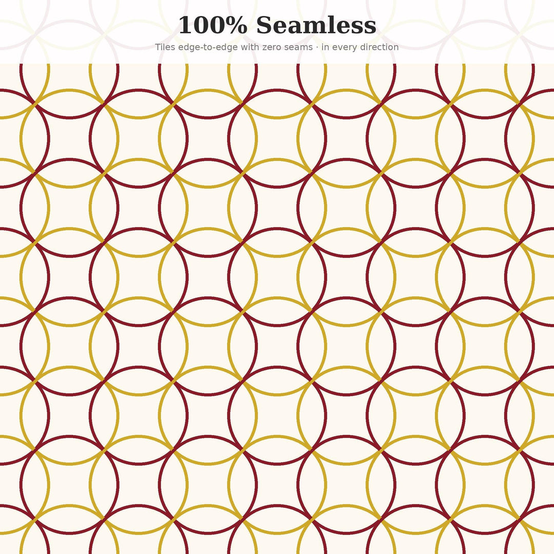 Feast Table Trellis Seamless Pattern | Burgundy Wheat Digital Paper (Digital Download)