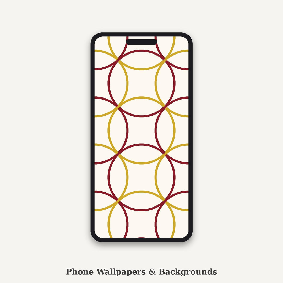 Feast Table Trellis Seamless Pattern | Burgundy Wheat Digital Paper (Digital Download)