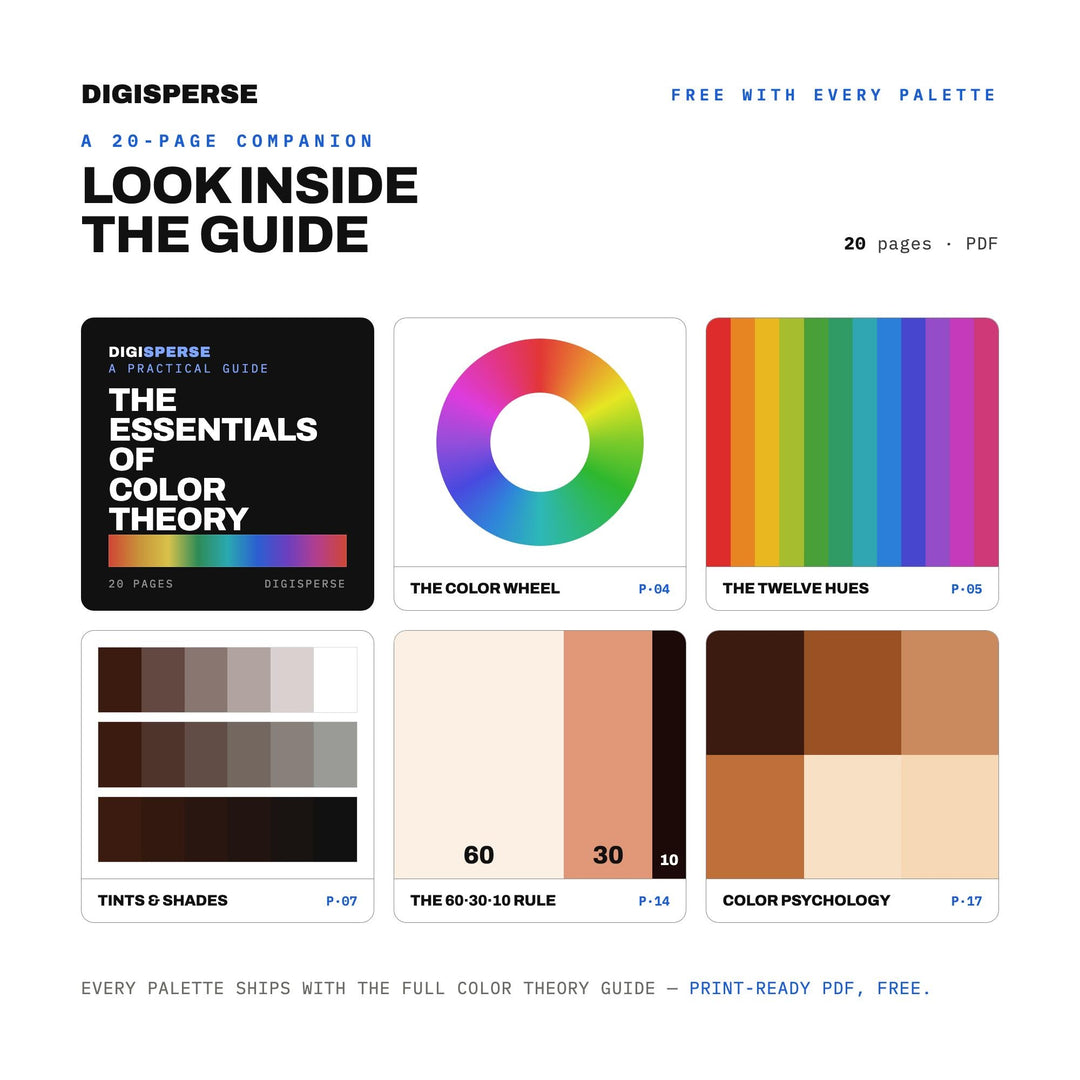 Global Skin Tones Color Palette | 30 Colors | Hex RGB CMYK | Procreate Swatches + ASE | Digital Download
