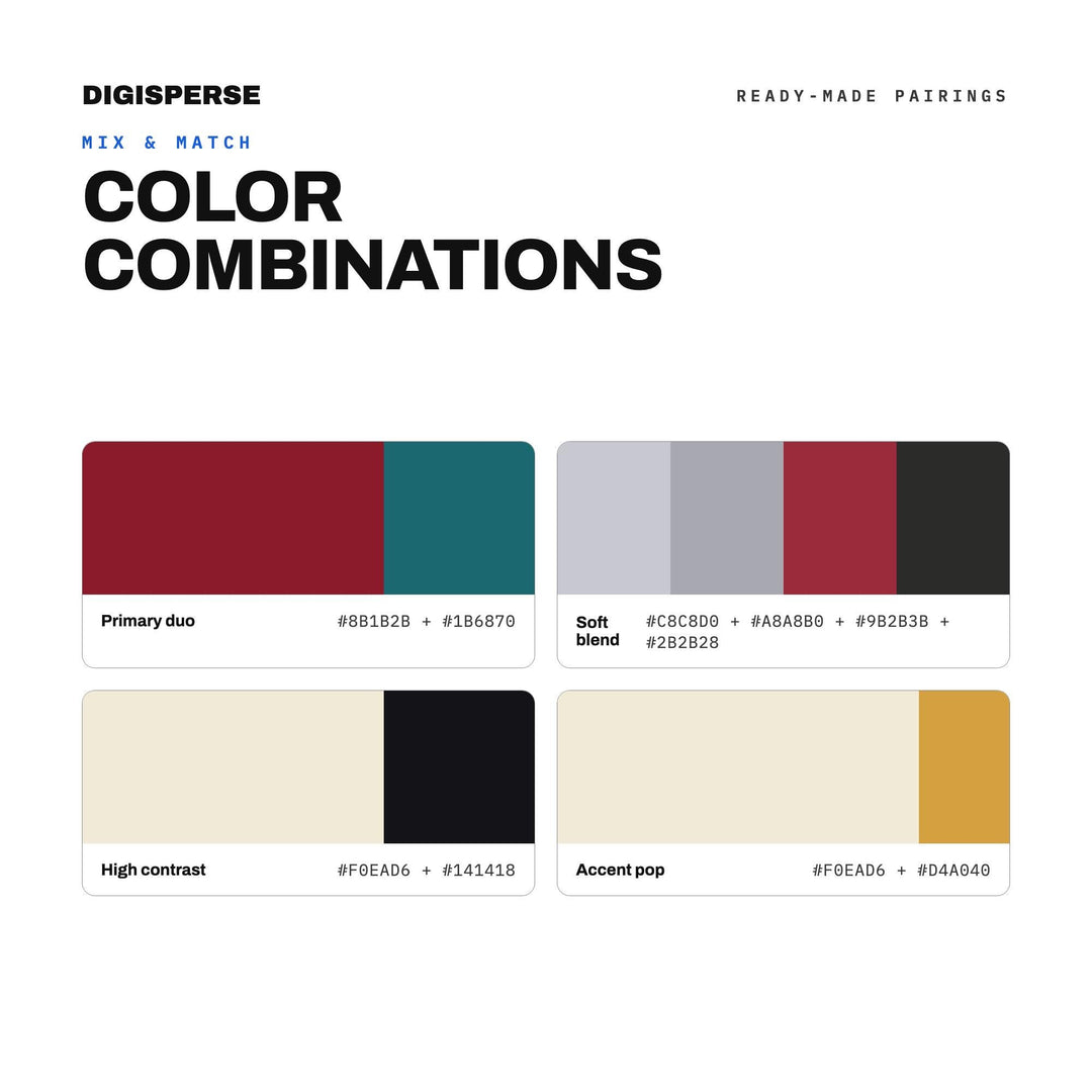 Art Deco Glamour Color Palette | 30 Colors | Hex RGB CMYK | Color Guide | Procreate Swatches + ASE | Digital Download