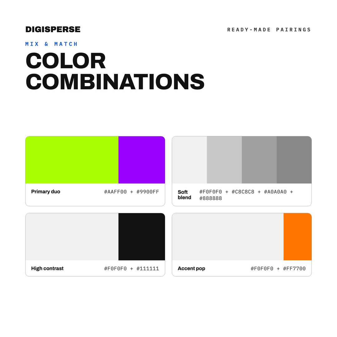 Graffiti Wall Color Palette | 30 Colors | Hex RGB CMYK | Color Guide | Procreate Swatches + ASE | Digital Download