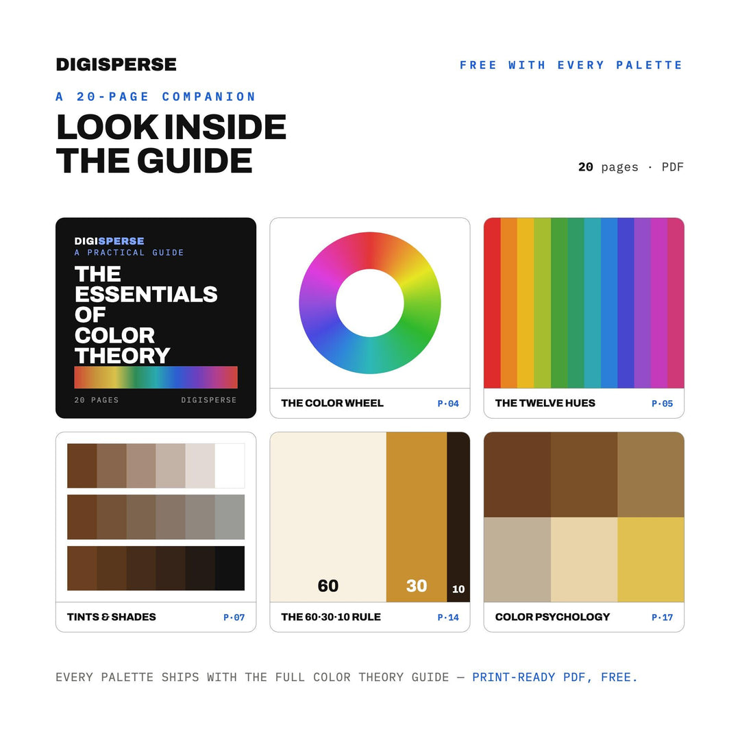 Dust Storm Color Palette | 30 Colors | Hex RGB CMYK | Color Guide | Procreate Swatches + ASE | Digital Download