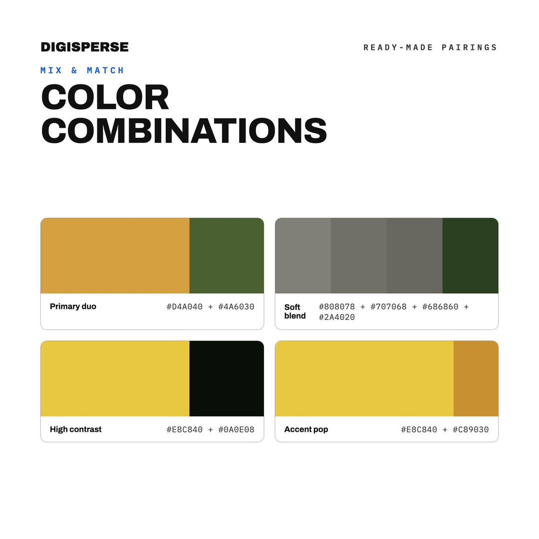 Ironwood Forest Color Palette | 30 Colors | Hex RGB CMYK | Color Guide | Procreate Swatches + ASE | Digital Download
