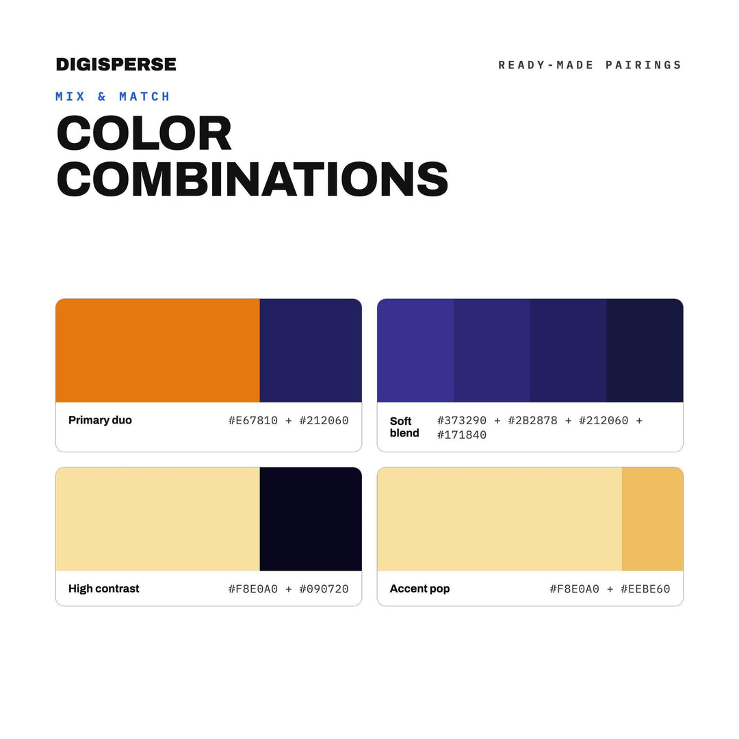 At Dawn Color Palette | 30 Procreate Swatches, HEX, RGB, CMYK (Digital Download)