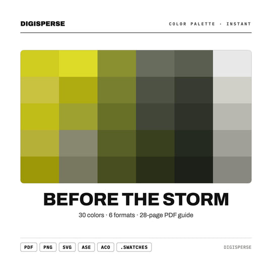Before The Storm color palette — main preview