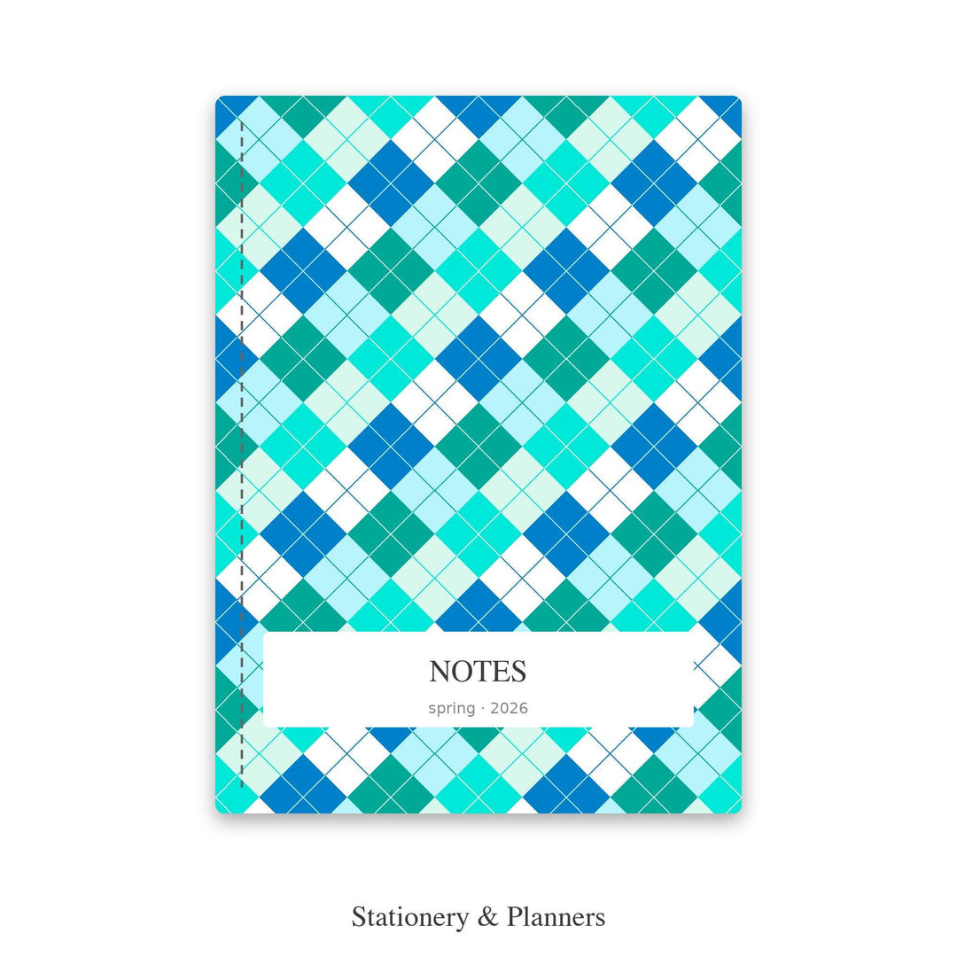 Apatite Argyle Digital Paper for Gemstone Craft Projects, Seamless Blue Diamond Check for Fabric Printing and Scrapbooking