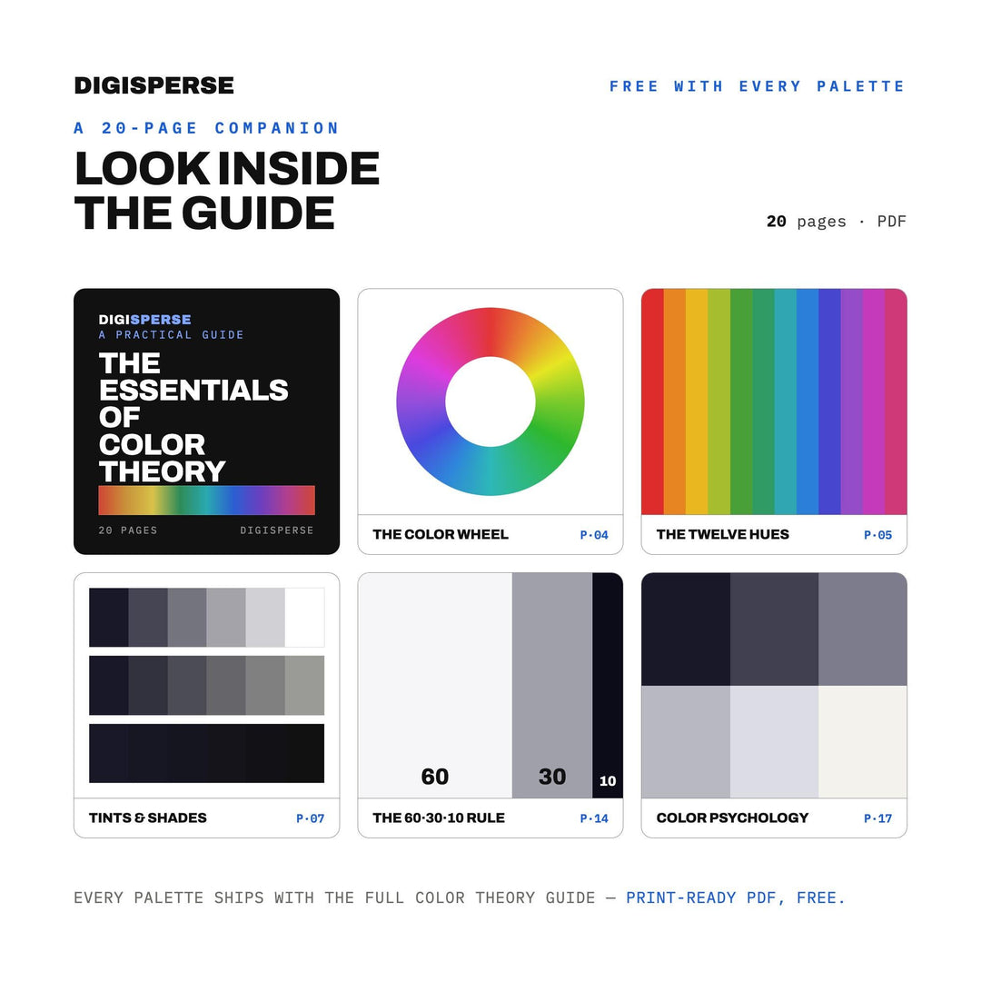 Muted Grey Color Palette for Cloudy Day Art and Calm Minimal Branding, 30 Overcast Sky Hues, Procreate Swatches, Hex Codes