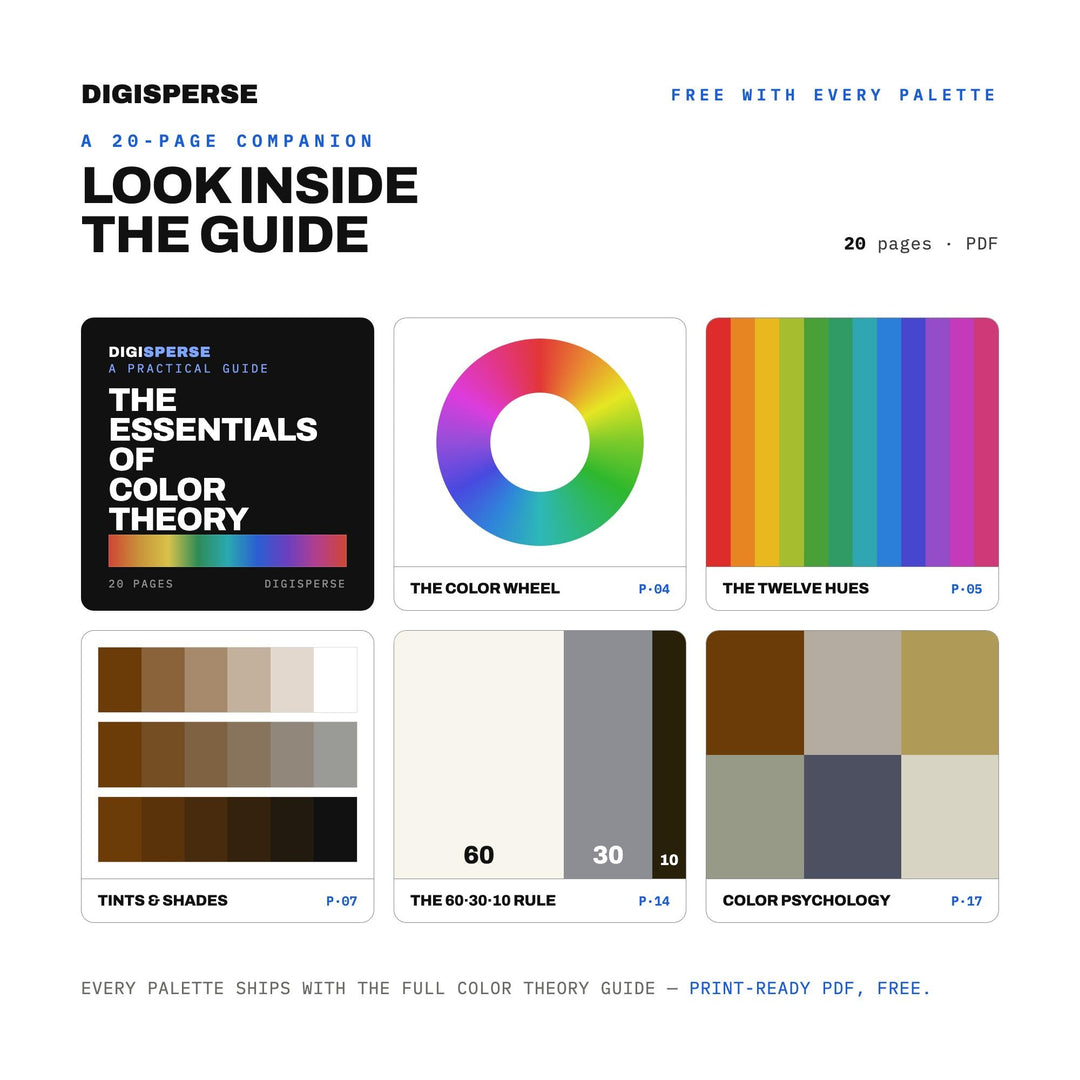 Bold Geometric Color Palette for Modern Abstract Art and Gallery Branding, 30 Cubist Angular Hues, Procreate Swatches, Hex Codes