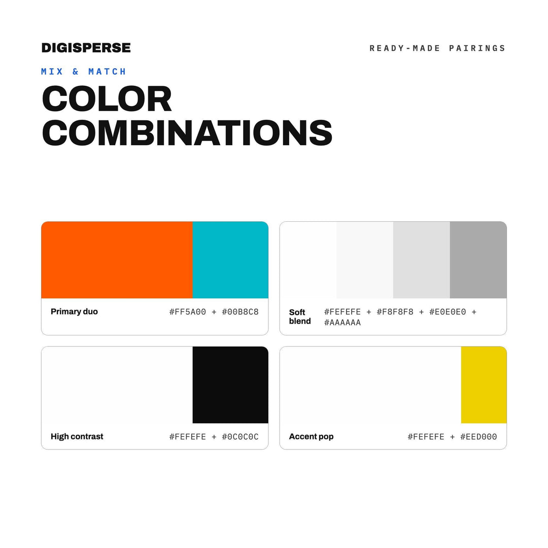 Playful 80s Color Palette for Retro Geometric Art and Bold Branding, 30 Memphis Squiggle Hues, Procreate Swatches, Hex Codes