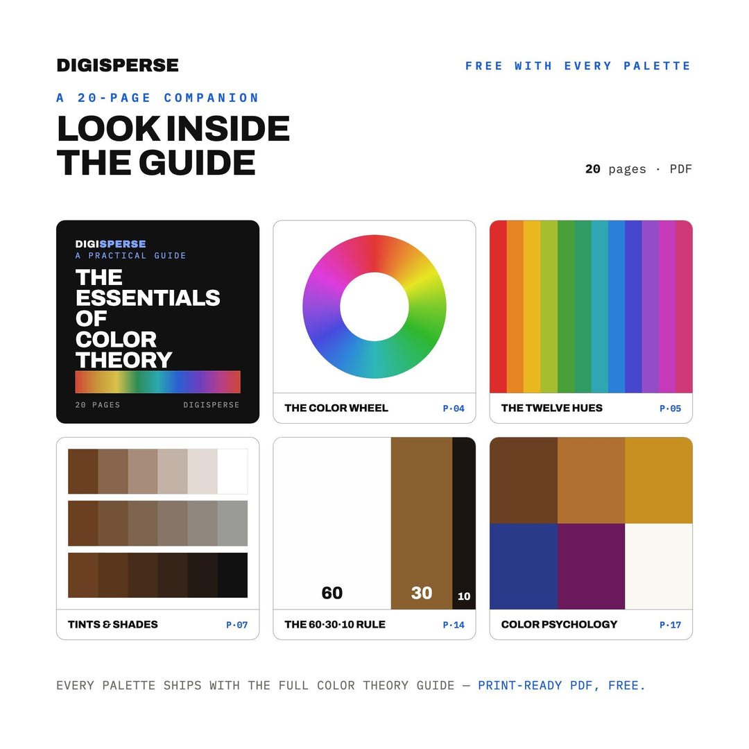 Yuan Dynasty Color Palette | 30 Procreate Swatches, ASE Guide (Digital Download)