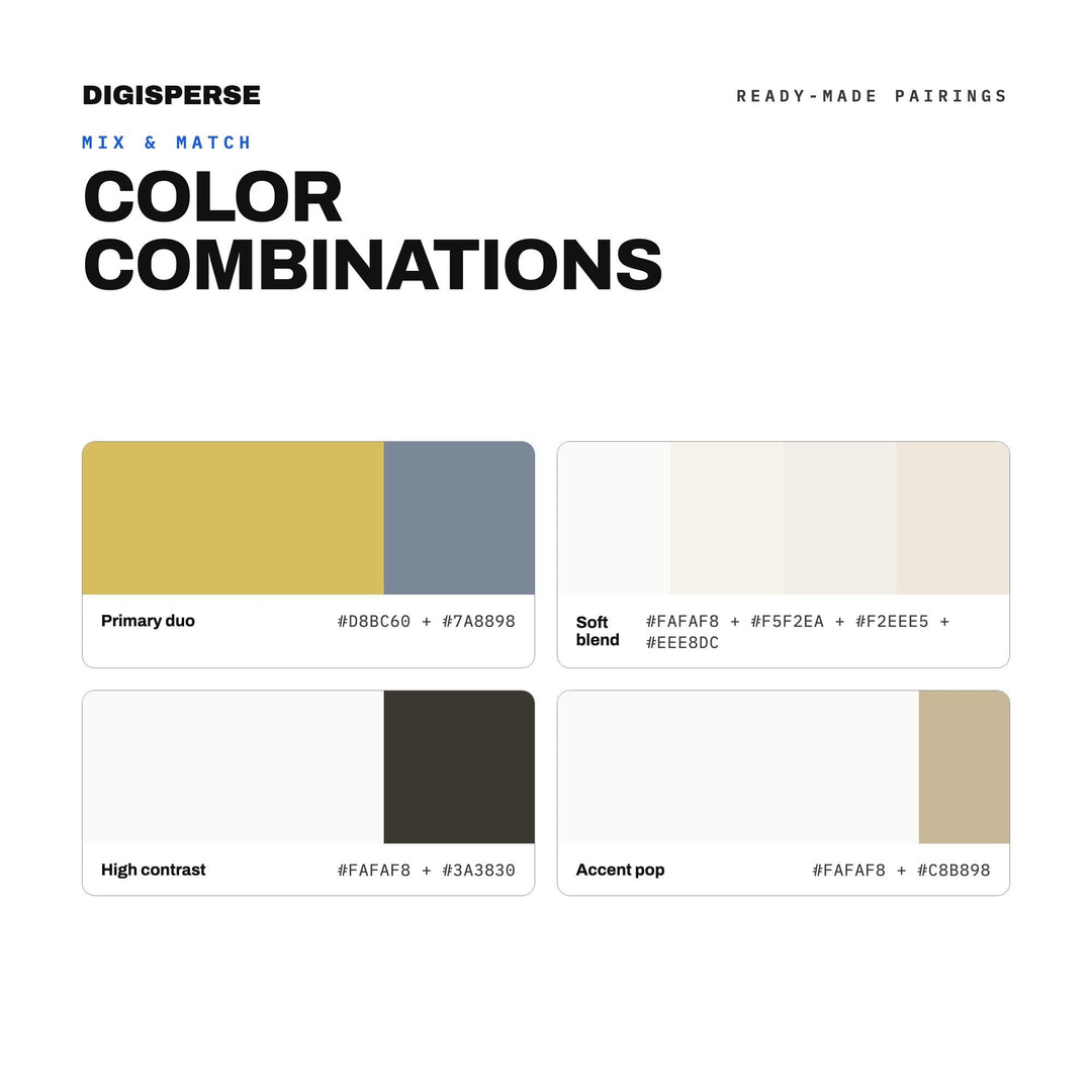 Blue Cheese Color Palette | 30 Colors | Hex RGB CMYK | Color Guide | Procreate Swatches + ASE | Digital Download