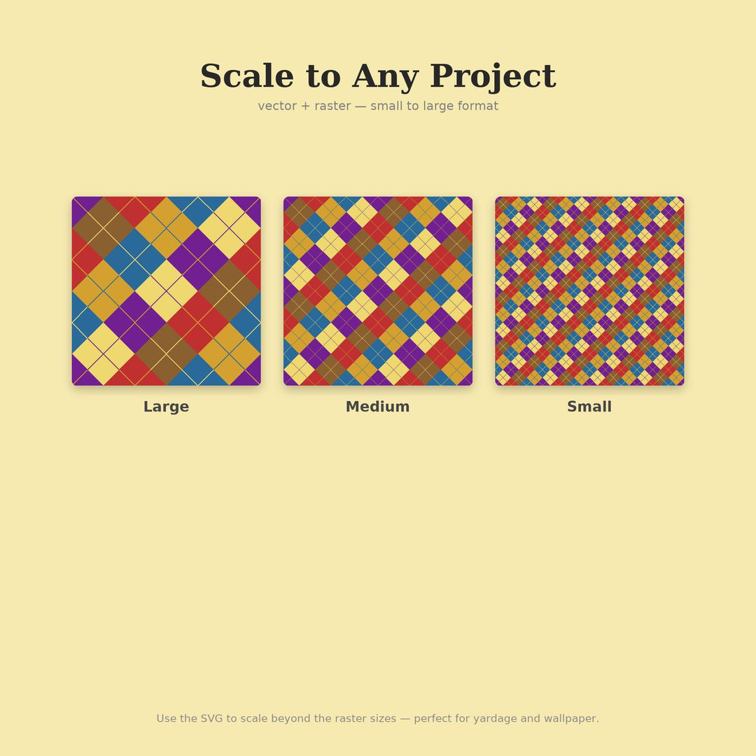 Byzantine Argyle Seamless Pattern | Multi-Color Byzantine Argyle | .png .jpg .svg .pdf .pat | Digital Paper | Fabric & Surface Design